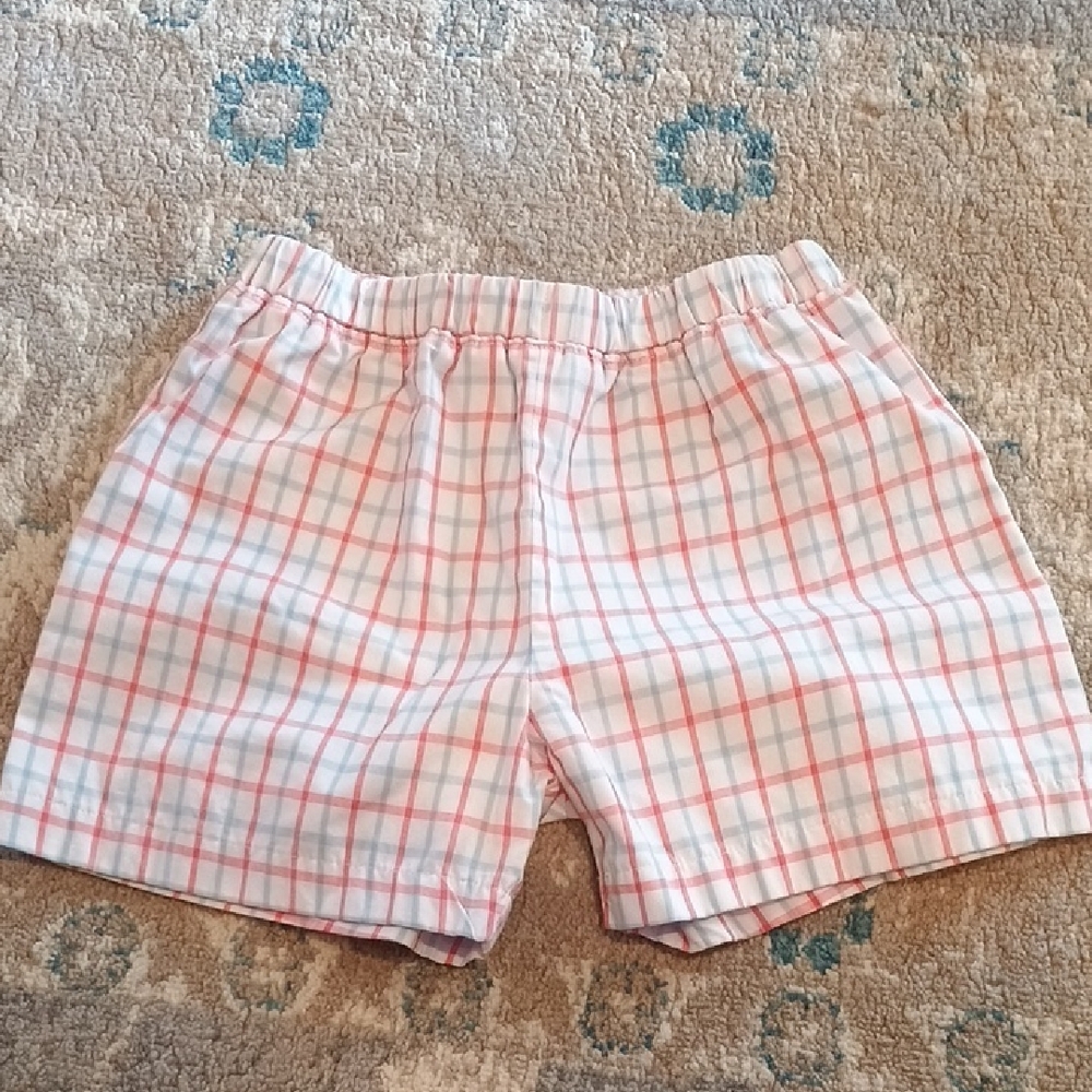 The Beaufort Bonnet Company Red and Blue Plaid Shorts